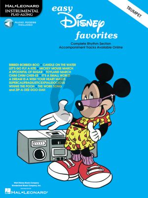 Disney Easy Disney Favorites for Trumpet Book with Audio online