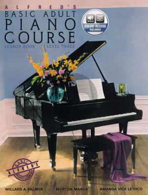 Alfred's Basic Adult Piano Course Lesson Book Level 3 Bk-Audio Online
