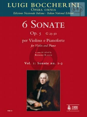 6 Sonatas Op.5 Vol.1 (No.1 - 3)