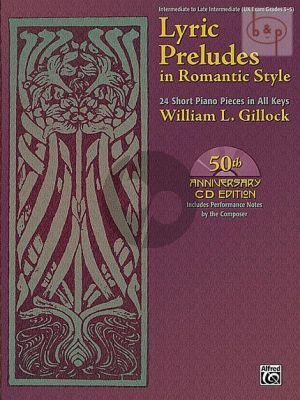 Lyric Preludes in Romantic Style Piano