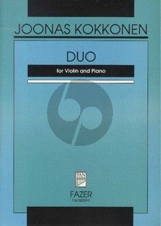 Kokkonen Duo Op. 82 Violin and Piano