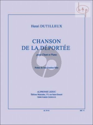 Chanson de la Deportee