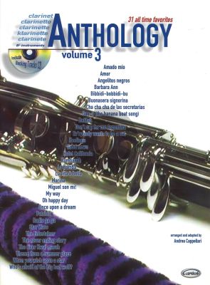 Anthology Vol.3 Clarinet (Bb) (Bk-Cd) (Arranged and Adapted by Andrea Cappellari)