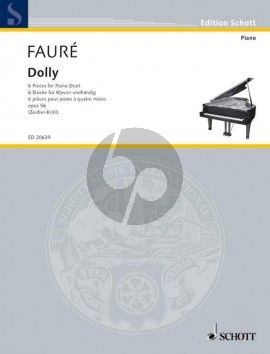 Faure Dolly Op.56 (6 Pieces) Piano 4 hds. (M.Zeidler-Kroll)