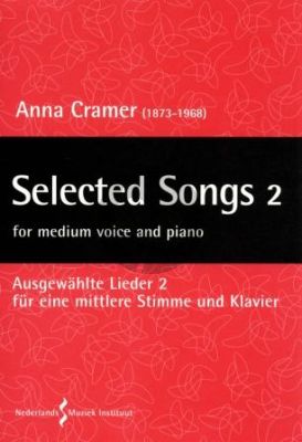 Cramer Selected Songs Vol. 2 Medium Voice and Piano (edited by Stephan Pasveer)