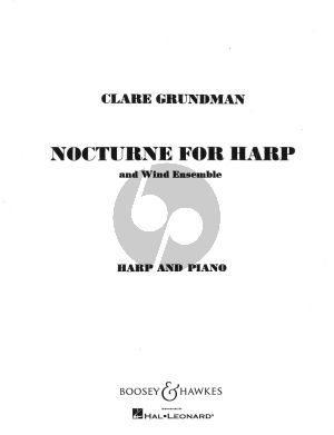 Grundman Nocturne Harp-Piano Score and Parts