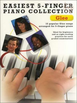 Easiest 5 Finger Piano Collection Glee