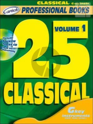 25 Classical Vol.1 for Treble Clef Instruments