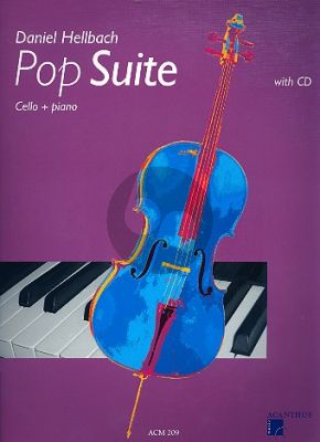 Hellbach Pop Suite Violoncello-Klavier (Bk-Cd)