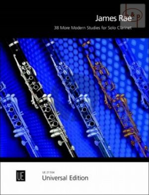 38 More Modern Studies for Solo Clarinet