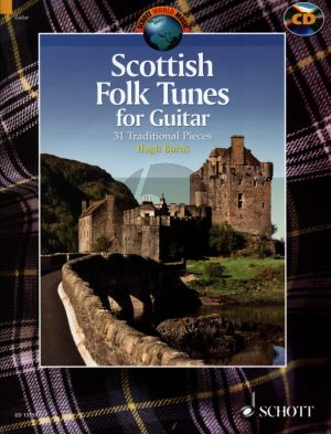 Scottish Folk Tunes for Guitar (31 Traditional Pieces) (Bk-Cd) (edited by Hugh Burns)