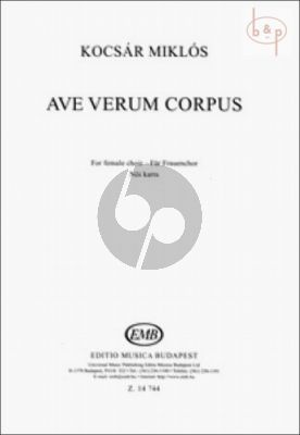 Ave Verum Corpus