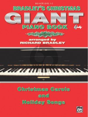 Bradley's Giant Christmas Piano Book (Big Note Level 1 - 2) (Arr. by Richard Bradley)