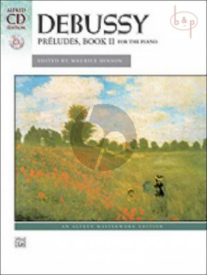 Debussy Preludes Vol.2 (Alfred CD Edition, Book with Demo Cd) (Edited by Maurice Hinson)