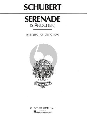 Schubert Ständchen Piano Solo (transcr. by Stephan Heller)