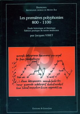 Album Diaphonia Vol.1 Anthologie Chorale du Moyen Age, Les Premiers Polyphonies (800-1100) (Edition par Jacques Viret) (French)