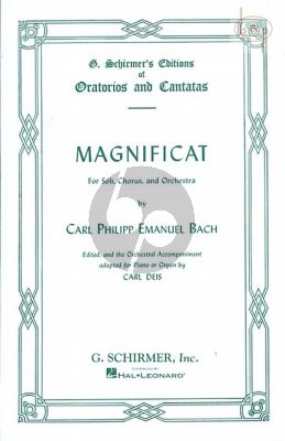 Magnificat D-Major (Soli-Choir-Orch.) (Vocal Score)