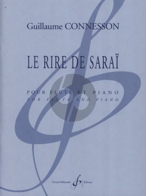 Connesson Le Rire de Sarai pour Flute et Piano