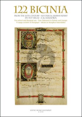 122 Bicinia from the 16th Century Vocal (for school and liturgical use)