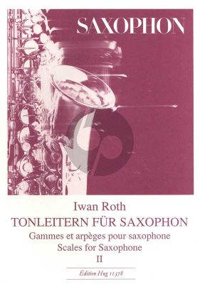 Roth Tonleitern für Saxophon Vol.2