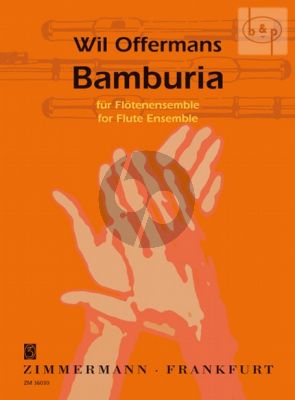 Bamburia for Flute Ensemble (5 Fl.[C]-Bass Fl.)