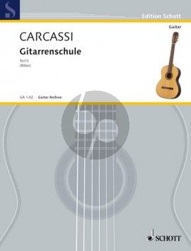 Carcassi Schule Vol. 2 Gitarre (Hans Ritter)