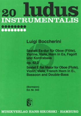Boccherini Sextet E-flat major Op.42 No.2