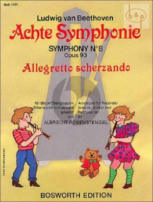 Allegretto Scherzando from Symphony No.8 (Recorder Groups-Guitar-Perc.)