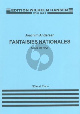 Andersen Fantasies Nationales Op.59 No.2 Ecossais Flute - Piano