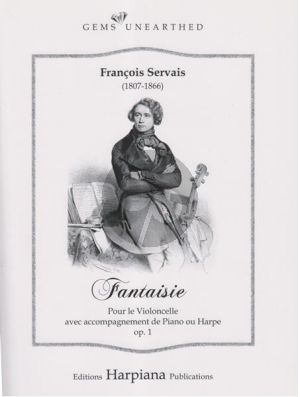 Servais Fantaisie Op.1 Violoncelle-Piano [Harpe] (Piana/Fonteneau)
