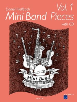 Hellbach Mini Band Pieces Vol.1 Mixed Ensemble Bk-Cd