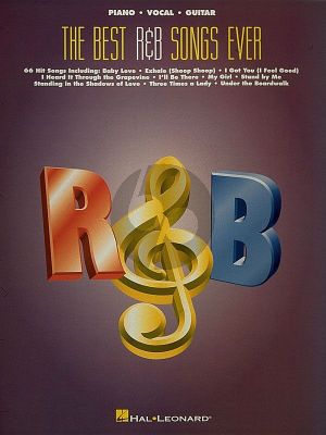 The Best R & B Songs Ever Piano-Vocal-Guitar