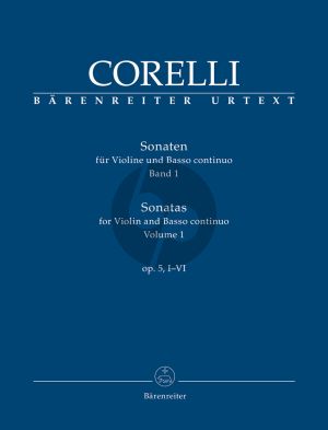 Corelli  Sonaten Op.5 Vol.1 (No.1-6) Violine-Bc (Christopher Hogwood)