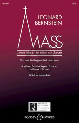 Bernstein Mass SATB-SS and Piano Choral Score (Doreen Rao)