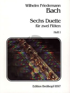 Bach 6 Duette Vol.1 2 Flöten (Gerhard Braun)