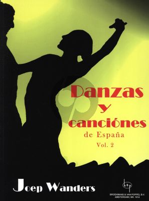 Wanders Danzas y Canciones de Espana Vol.2 Guitar