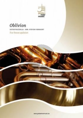 Piazzolla Oblivion 2 Trump.[Bb]-Horn[F]-Tromb.-Tuba (Score/Parts) (Verhaert)