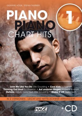 Piano Piano Chart Hits Vol.1 (Bk-Cd)