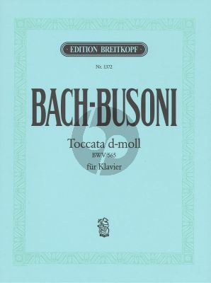 Bach Toccate d moll BWV 565 Klavier (arr.F.Busoni)