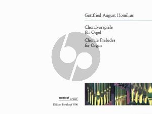 Homilius Choralvorspiele Orgel (edited by Christoph Albrecht)