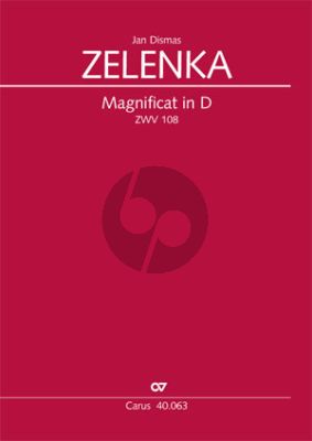 Zelenka Magnificat D-Major ZWV 108 SA soli-SATB-Orchestra Score (Wolfgang Horn)