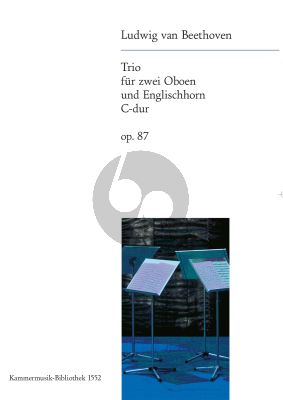 Beethoven Trio C-major Op.87 2 Oboes-Cor Anglais (Parts)