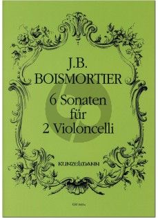 Boismortier 6 Sonaten (edited by Arpad Pejtsik)