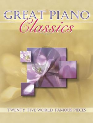 Album Great Piano Classics 25 World-Famous Pieces