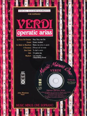Verdi Operatic Arias for Soprano (Bk-Cd)