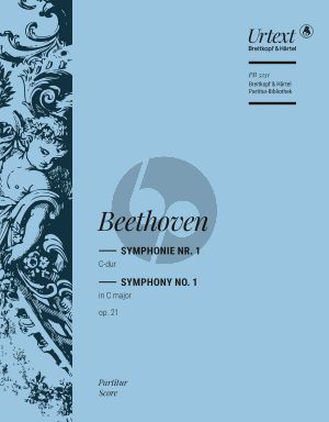 Beethoven Symphony No.1 C-major Op. 21 Full Score (edited by Clive Brown)