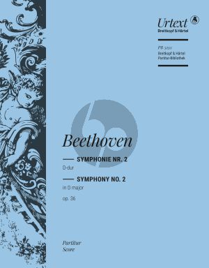Beethoven Symphony No.2 D-major Op. 36 Full Score (edited by Clive Brown)