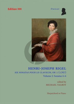Rigel 6 Sonatas pour le Clavecin Op. 1 Vol. 2 No. 4 - 6 (edited by Michael Talbot)