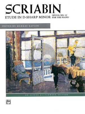 Scriabin Etude D-sharp minor Op.8 No. 12 Piano (edited by Murray Baylor)