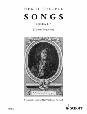 Purcell Songs Vol.3 5 Songs-Duet (High Voice(s)) (Tippett-Bergman)